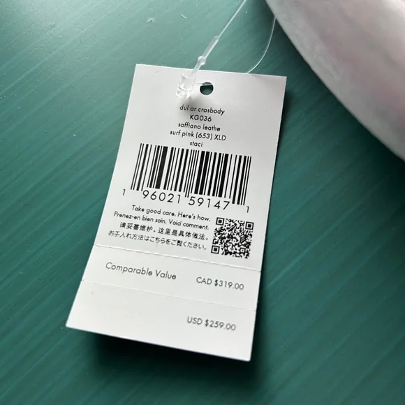 NWT Kate Spade mini pink crossbody - Picture 7 of 7